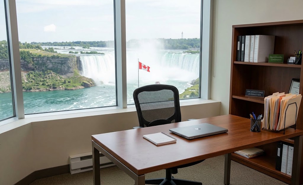 QuickBooks reports on a laptop